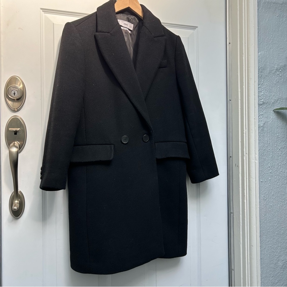 Mango Classic Wool Coat